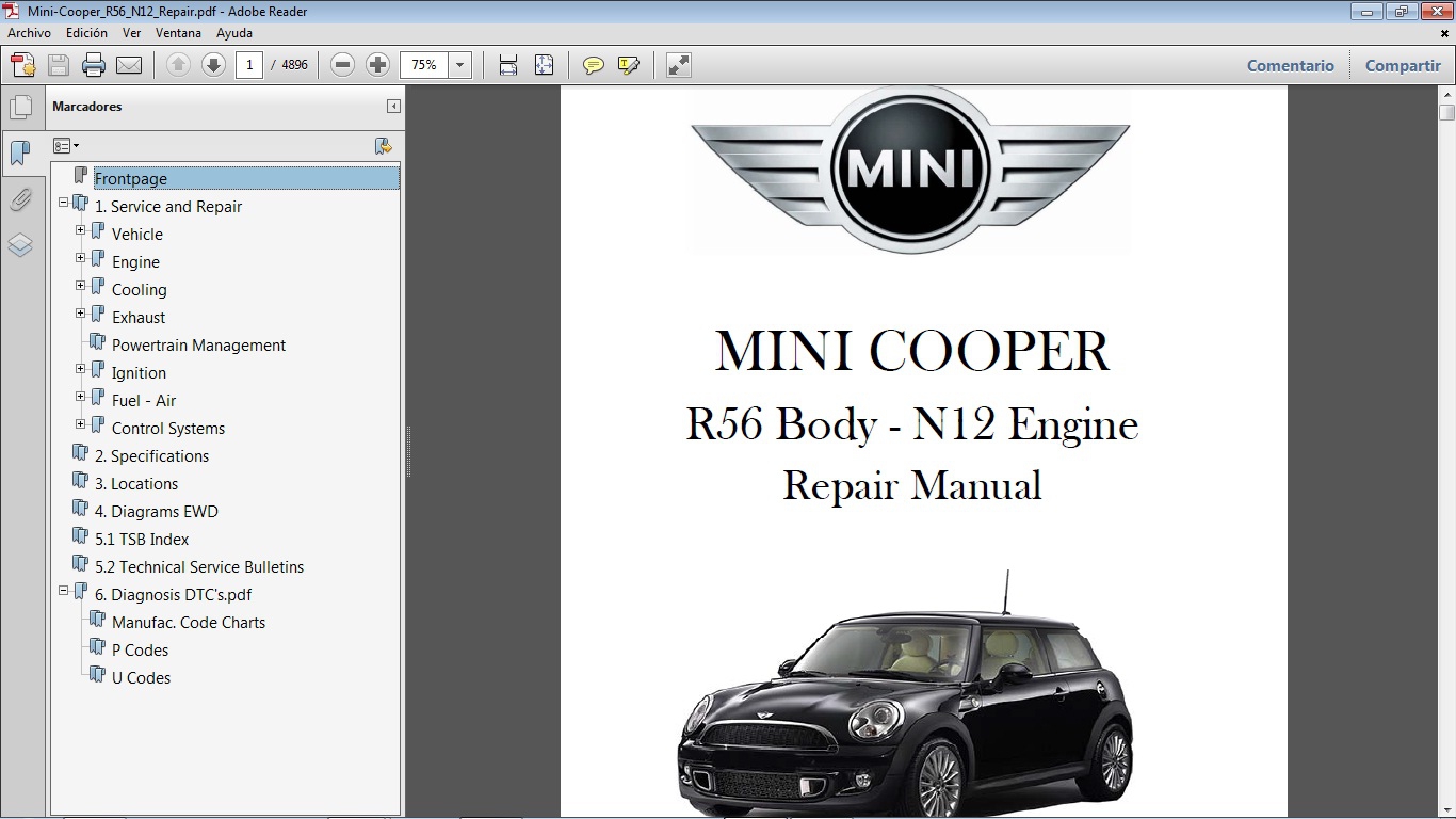 mini cooper workshop manual free download